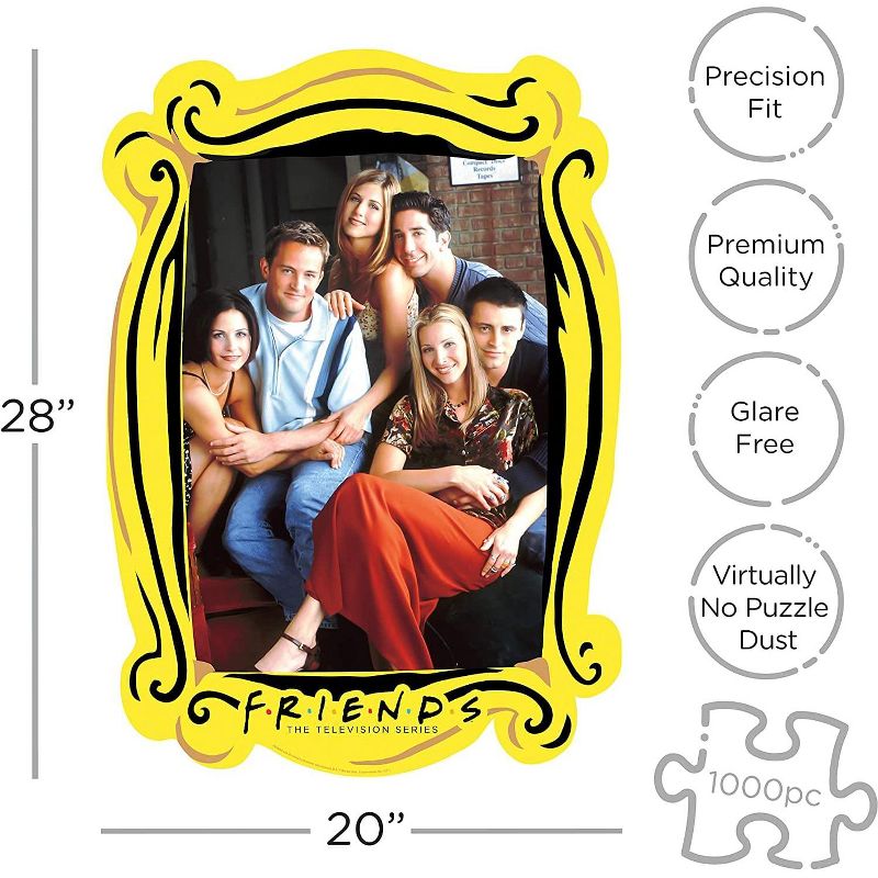 NMR Distribution Friends Group 1000 Piece Jigsaw Puzzle