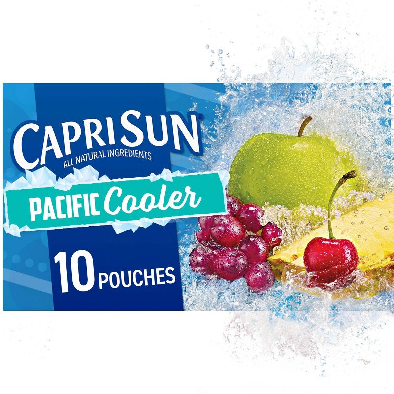 Capri Sun Pacific Cooler Juice Pack - 10pk/6 fl oz Pouches