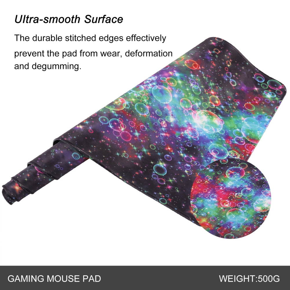 Gaming Mouse Pad Large Size 300*700MM Water-Resistant Extended Mouse Mat World Desk Mat Gaming Support for Computer, PC and Laptop