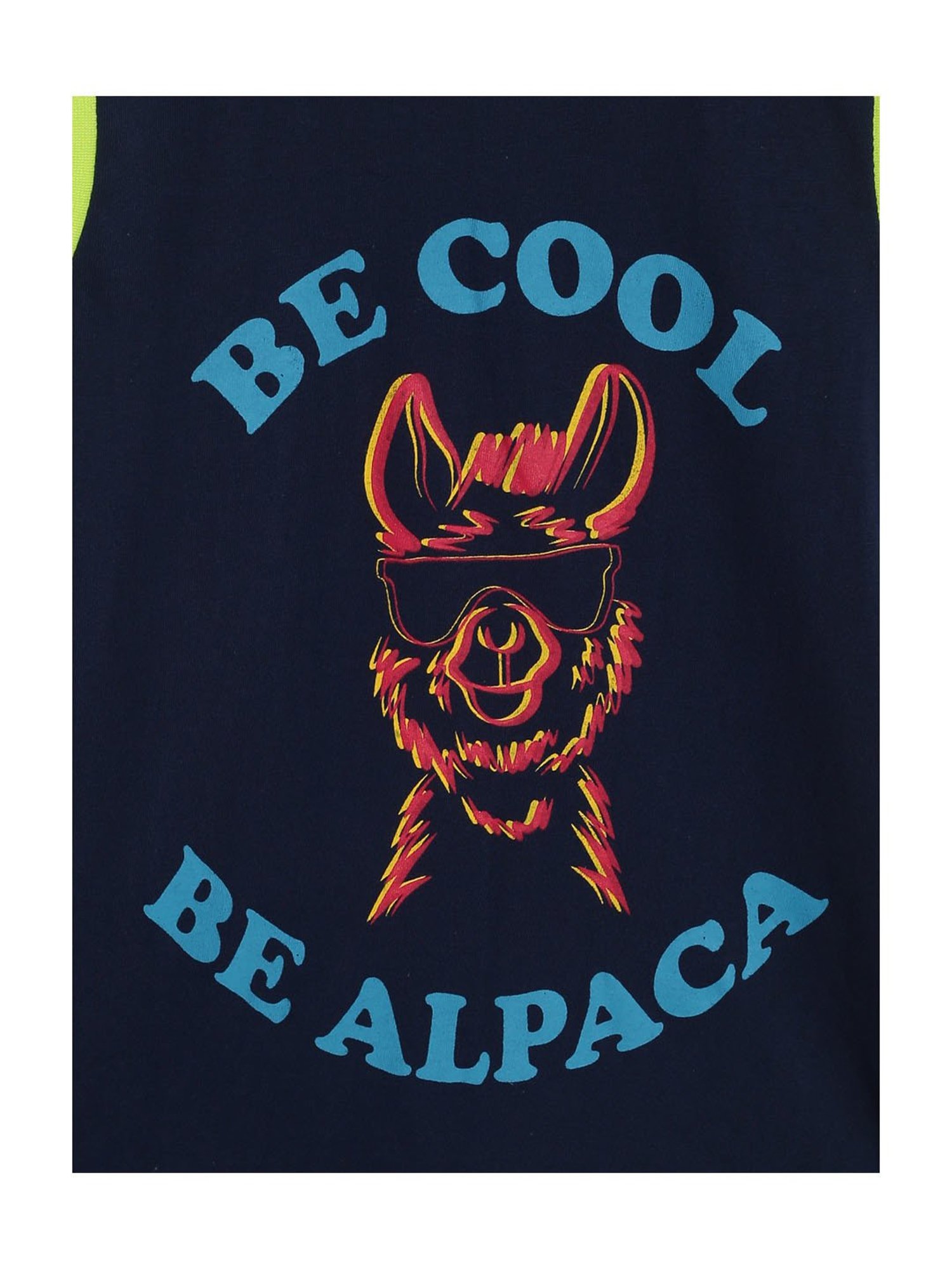 Kiddopanti Kids Navy Printed T-Shirt