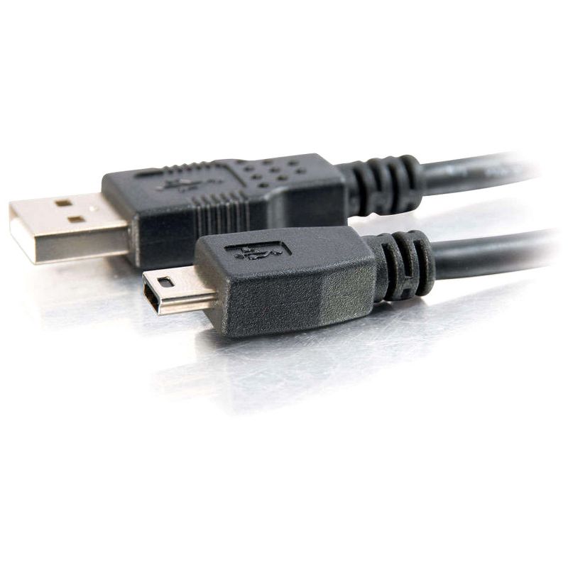 C2G 1m USB 2.0 A to Mini-b Cable - Type A Male - Mini Type B Male USB - 3.28ft - Black