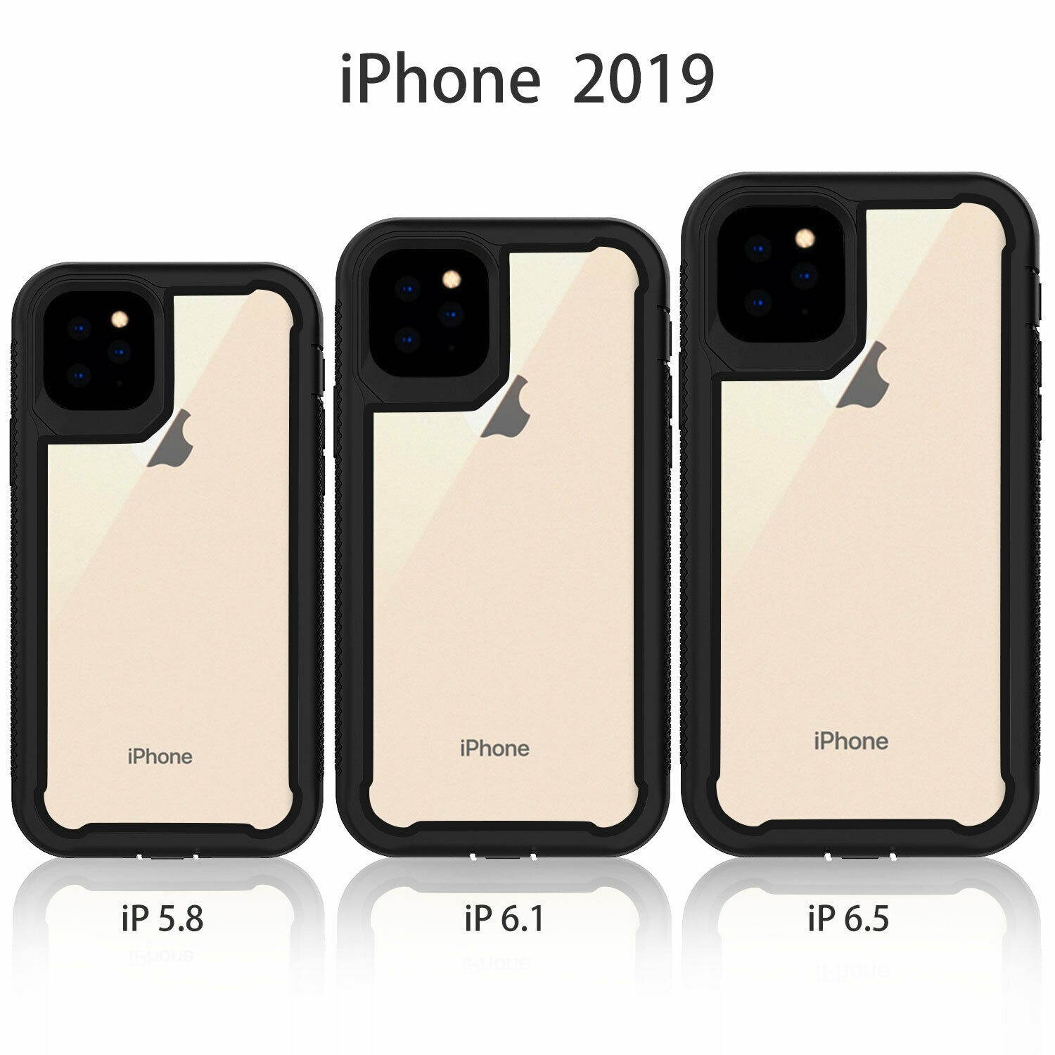 For  iPhone 11/Pro/Max Phone Case Cover Heavy Duty Rugged Bumper Clear Back