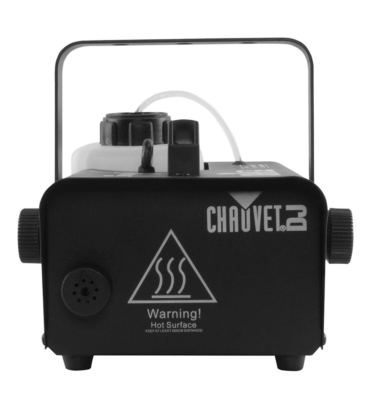 CHAUVET DJ Hurricane 1200 Fog Machine (2 Pack) + Fog Smoke Juice Fluid (2 Pack)
