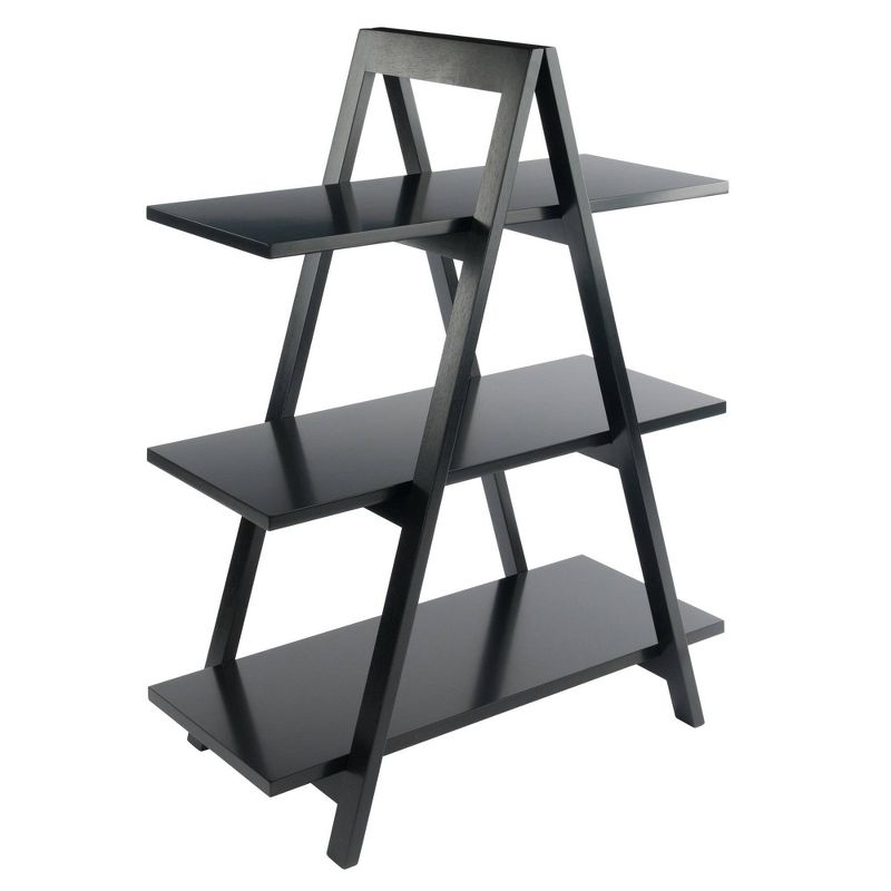 38.39" Aaron A Frame Shelf - Black - Winsome