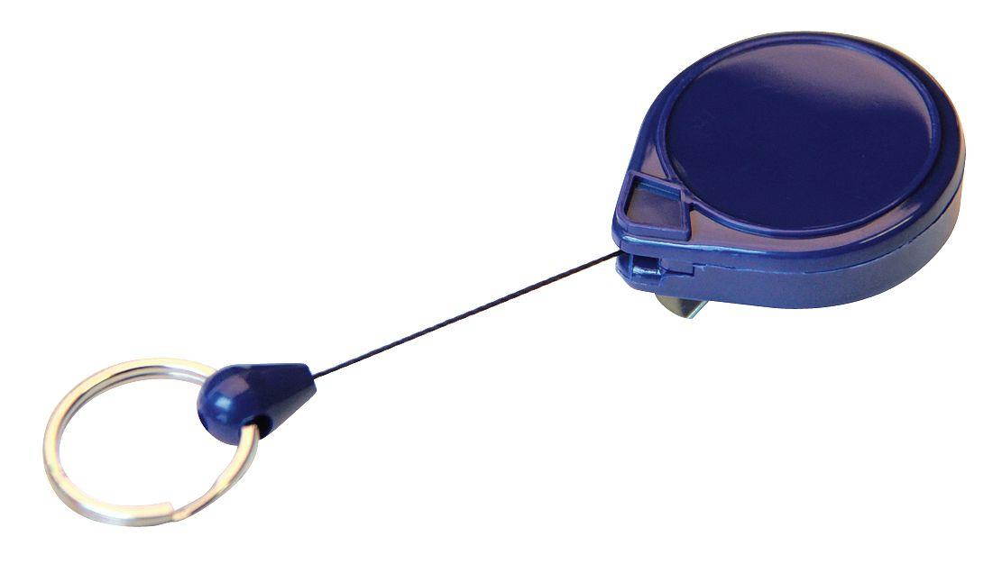 Blue MiniBak Split Ring Standard Clip