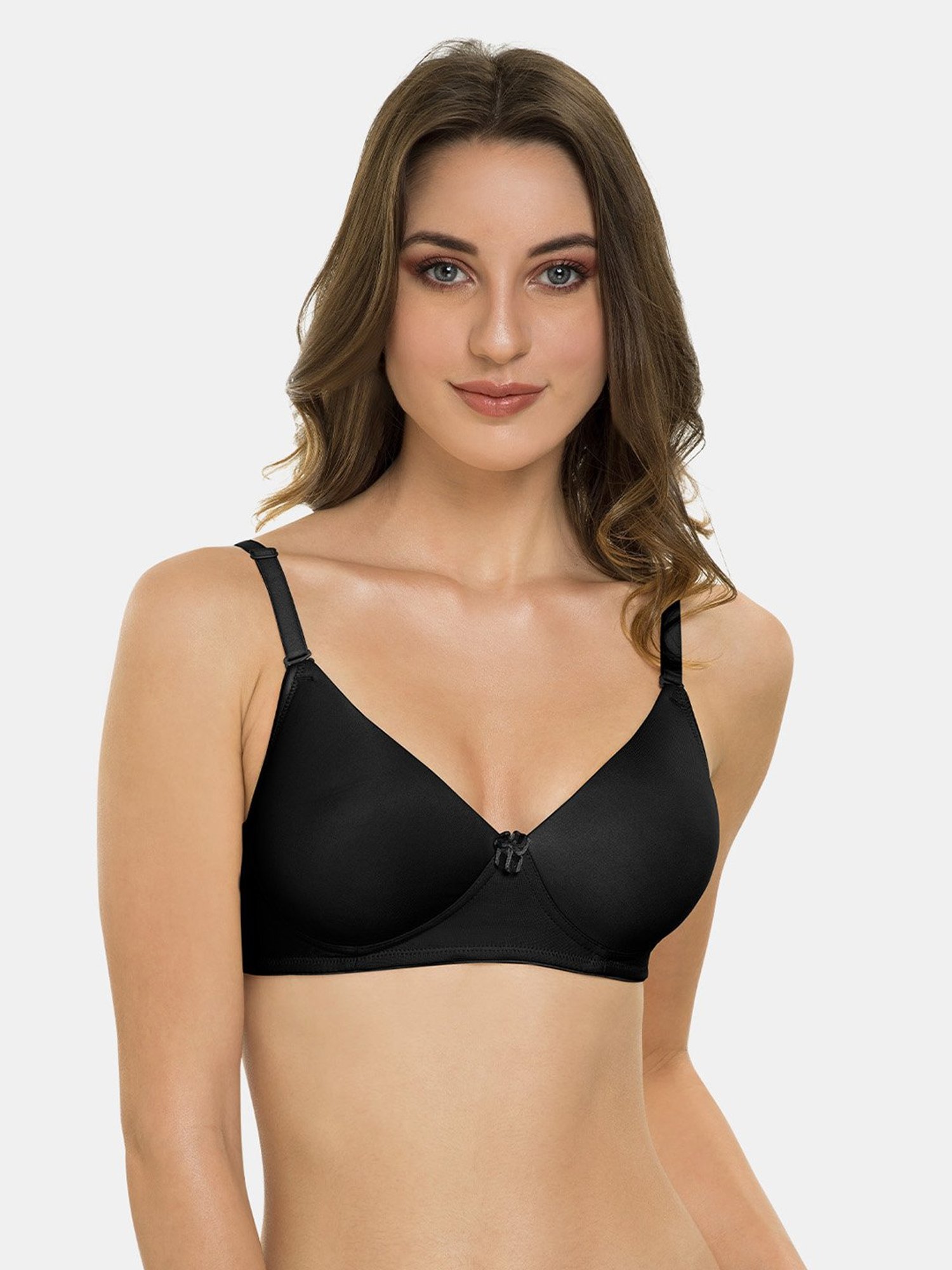 Tweens Black Non Wired Padded T-Shirt Bra
