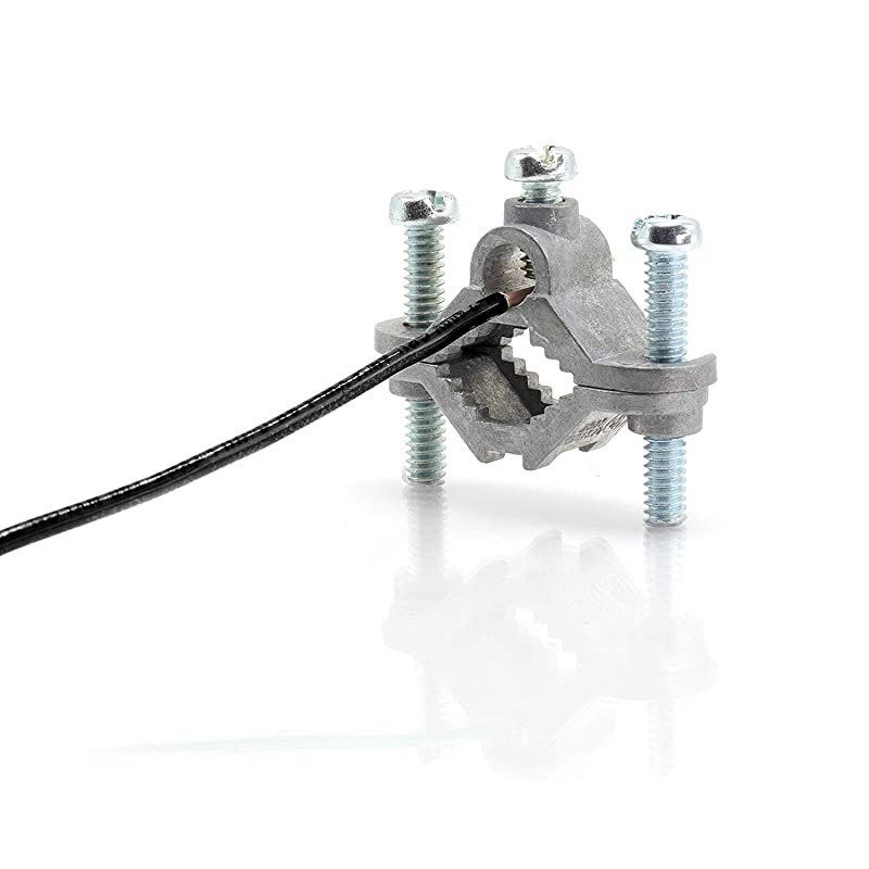 Solid Copper Grounding Wire Proudly Made in America Ground Protection Satellite Dish OffAir TV Signal UV Jacketed Antenna Electrical Shock 10 Gauge AWG THHN Black 150 FT