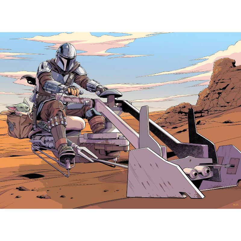 Buffalo Games Star Wars: Speed Biker Strike Kids' Jigsaw Puzzle - 100pc