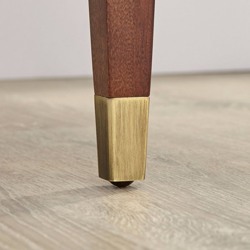 Janice Mid-Century Modern Cocktail Table Walnut - angelo:HOME