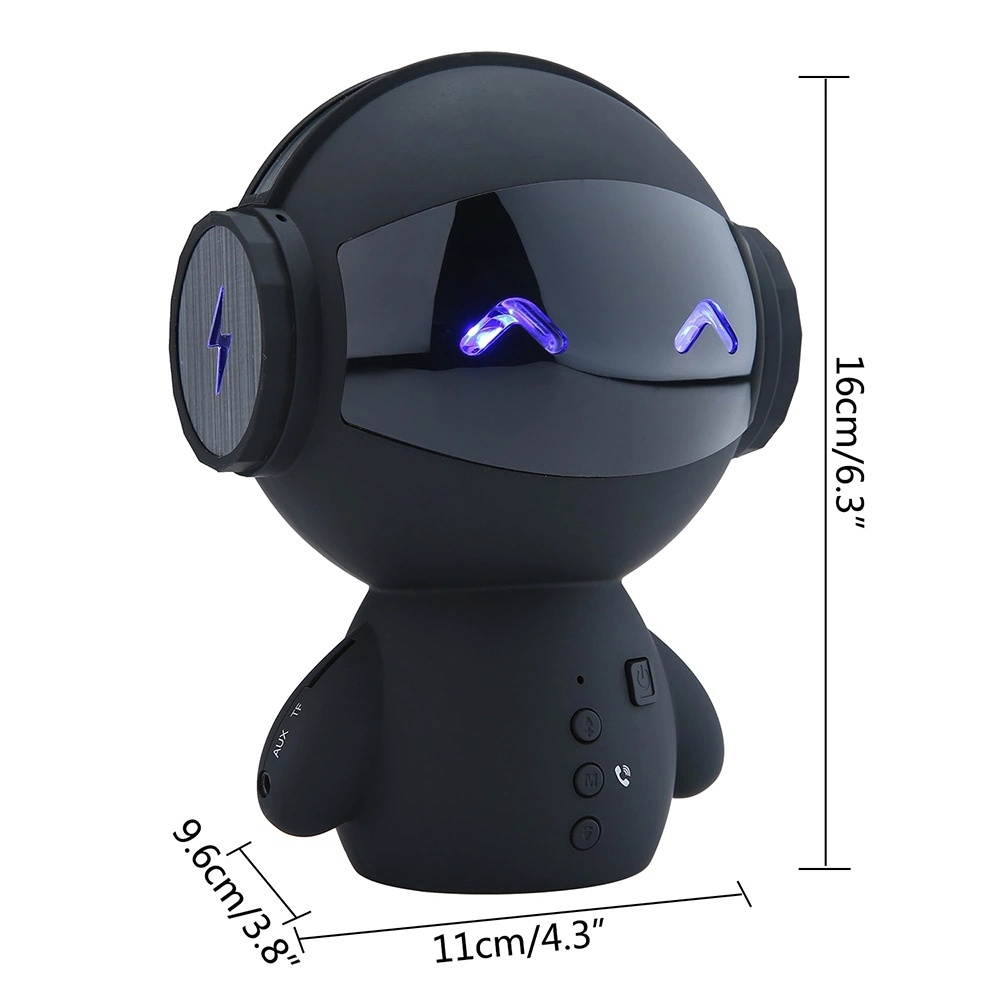 M10 Multi-function Mini Robot USB Charging Wireless Bluetooth Speaker Power Bank