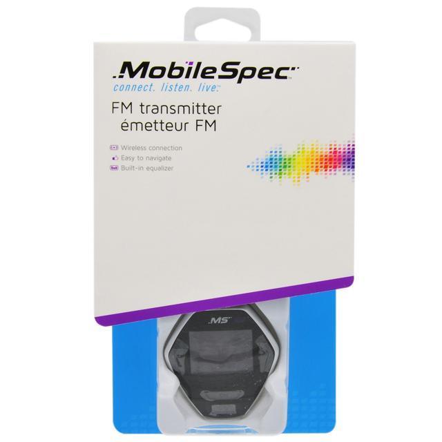 Mobilespec MBS13200 FM Transmitter with LCD Display and Remote