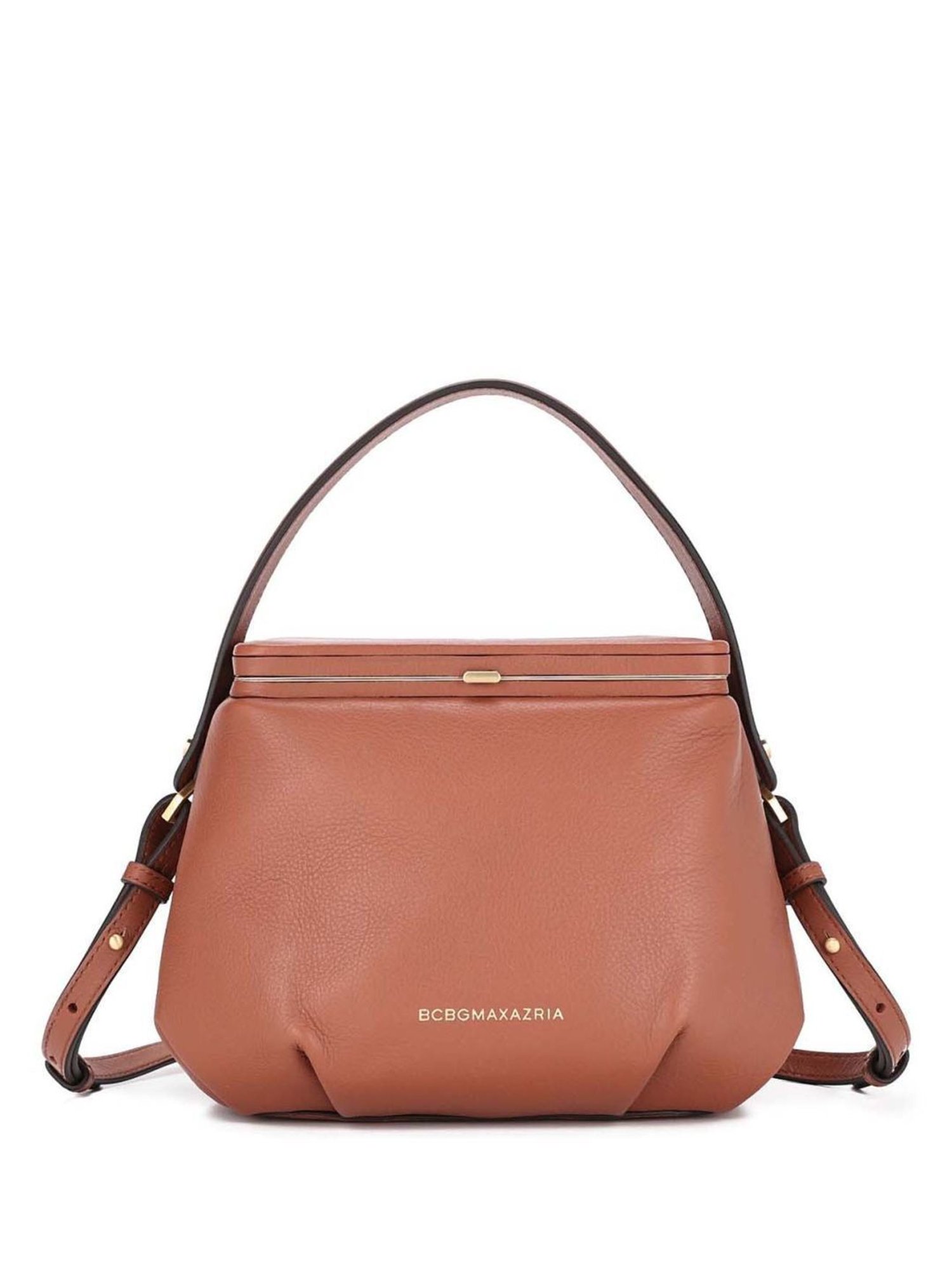 BCBGMAXAZRIA Amber Brown Medium Shoulder Bag
