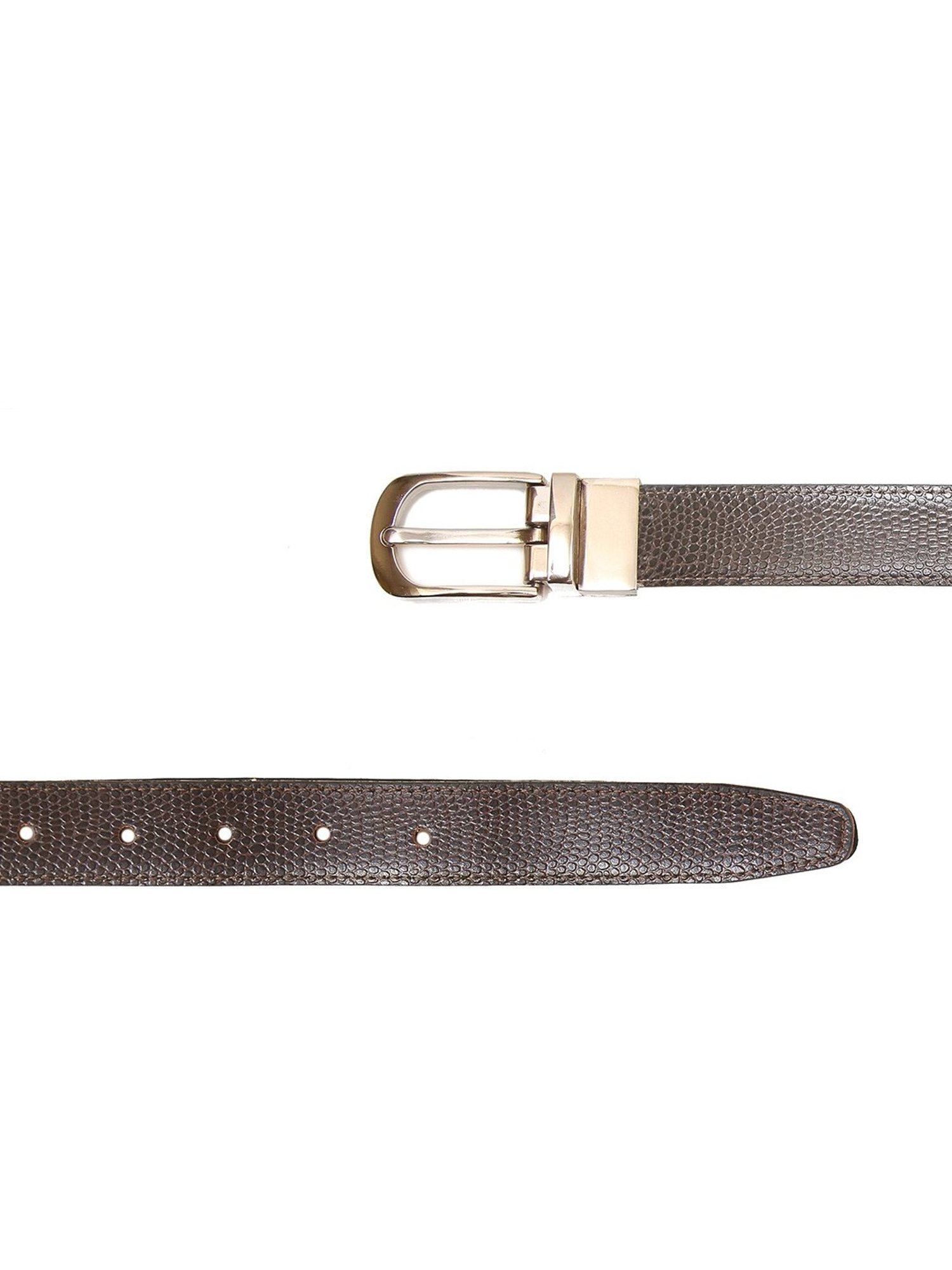 Calvadoss Black & Brown Reversible Belt for Women