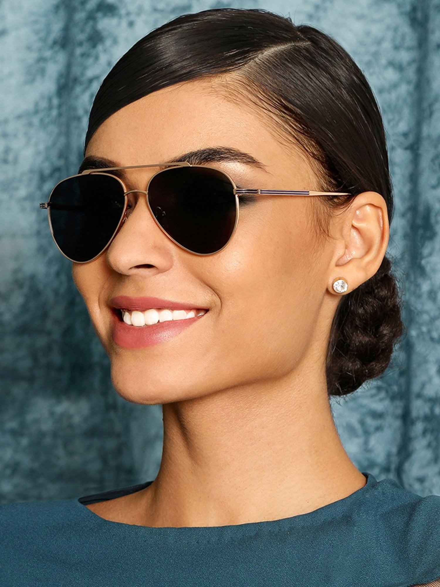 John Jacobs JJ S12474 Green Polarized Aviator