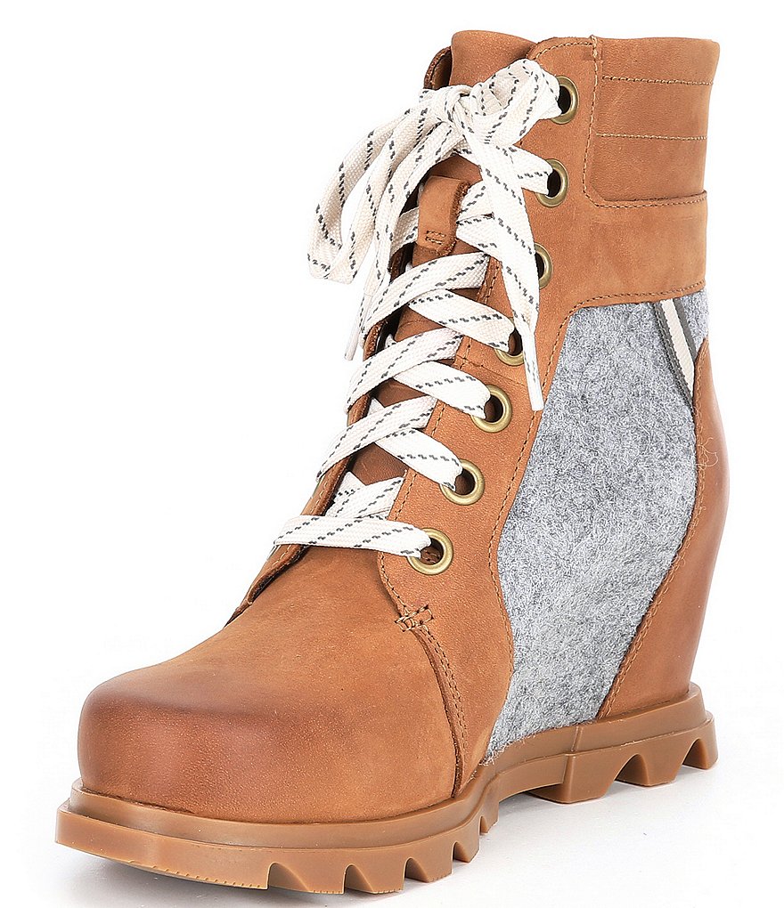 Sorel Joan of Arctic Lace-Up Wedge Lexi Booties