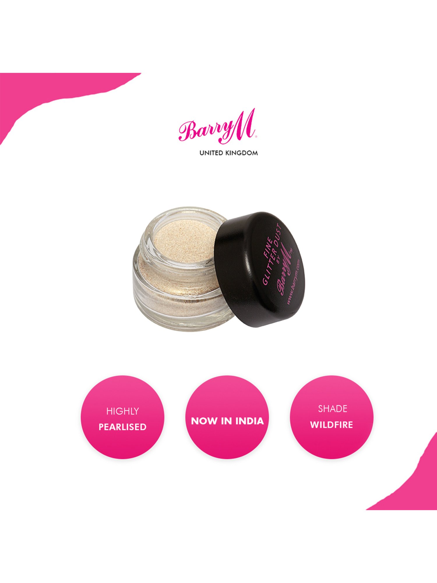 Barry M Fine Glitter Dust Wildfire - 3 gm