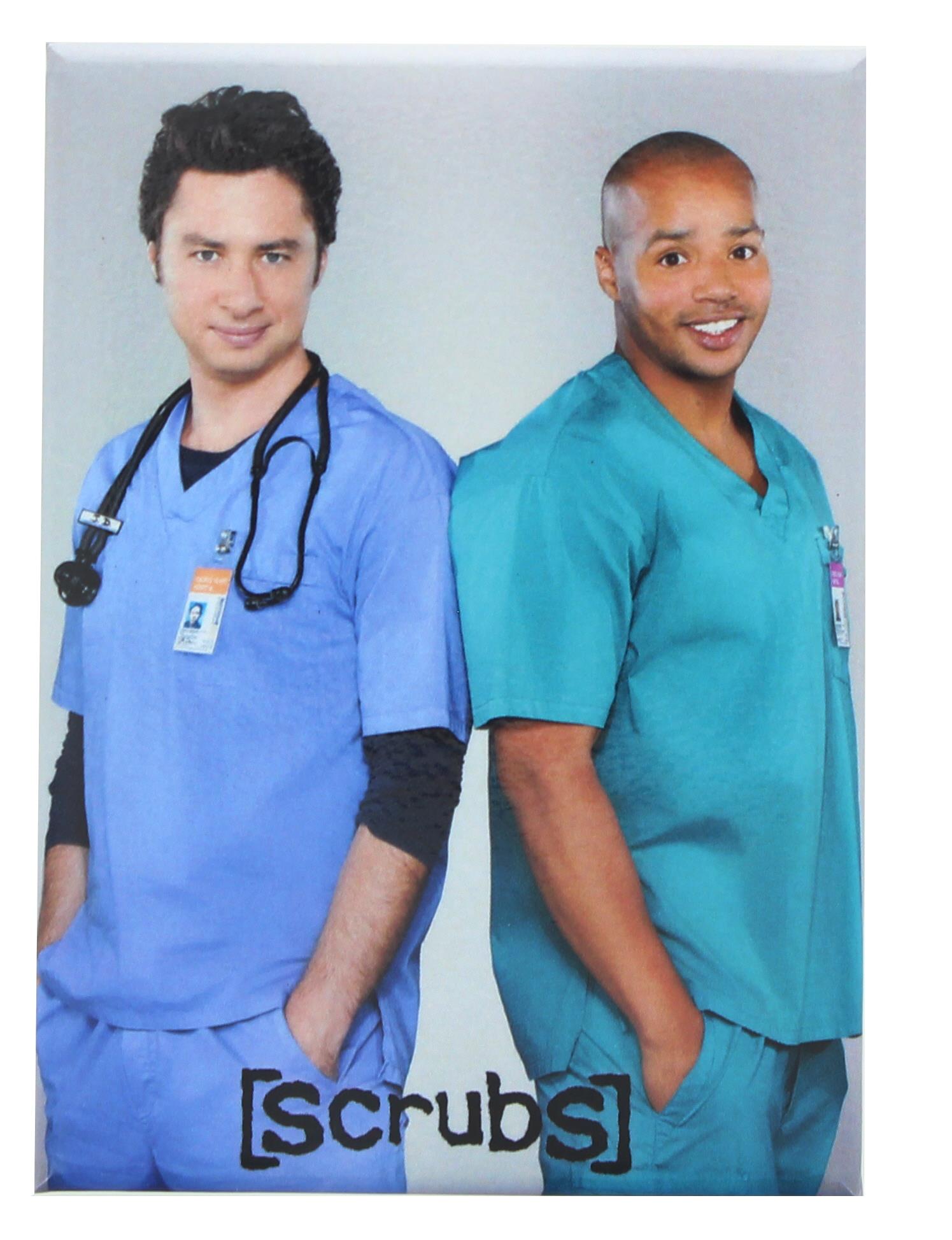 Scrubs JD & Turk 2.5 x 3.5 Inch Photo Magnet