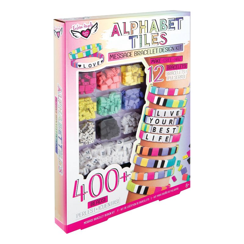 Fashion Angels Alphabet Tiles Bracelet Design Kit