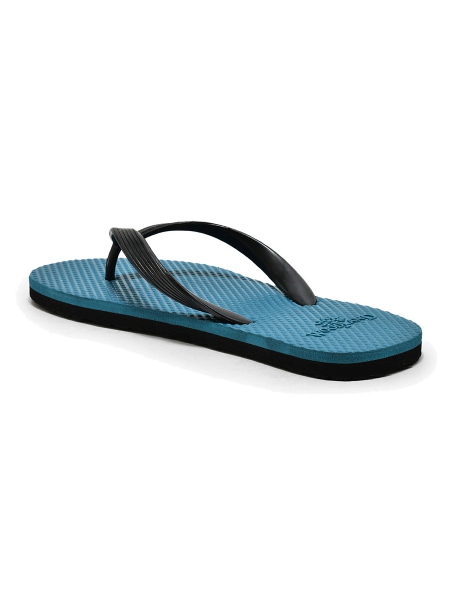 Woodland Men's Teal Flip Flops