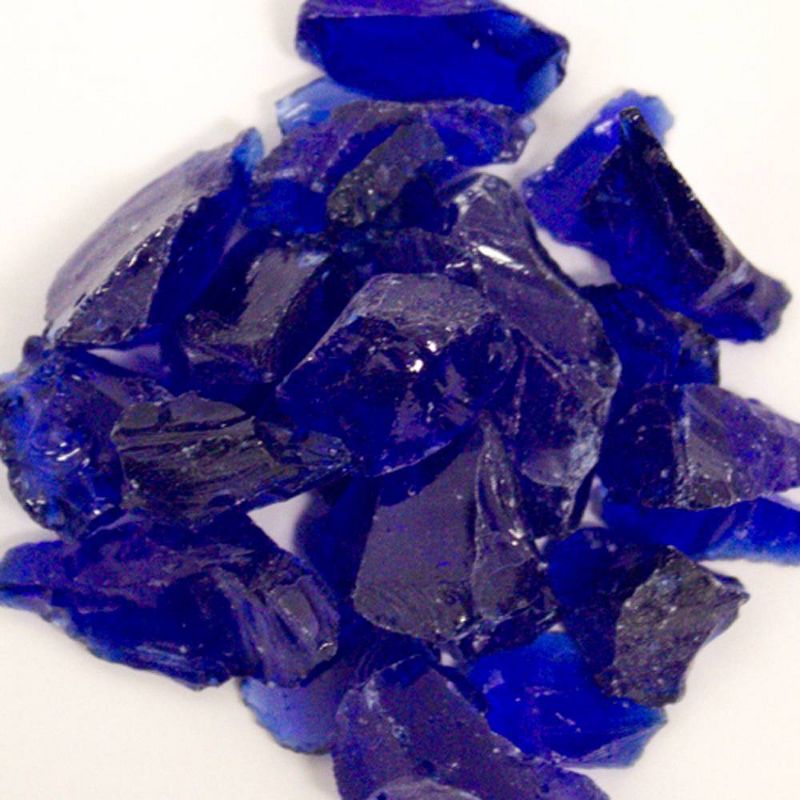 Recycled Fire Pit Fire Glass - Cobalt Blue - AZ Patio Heaters
