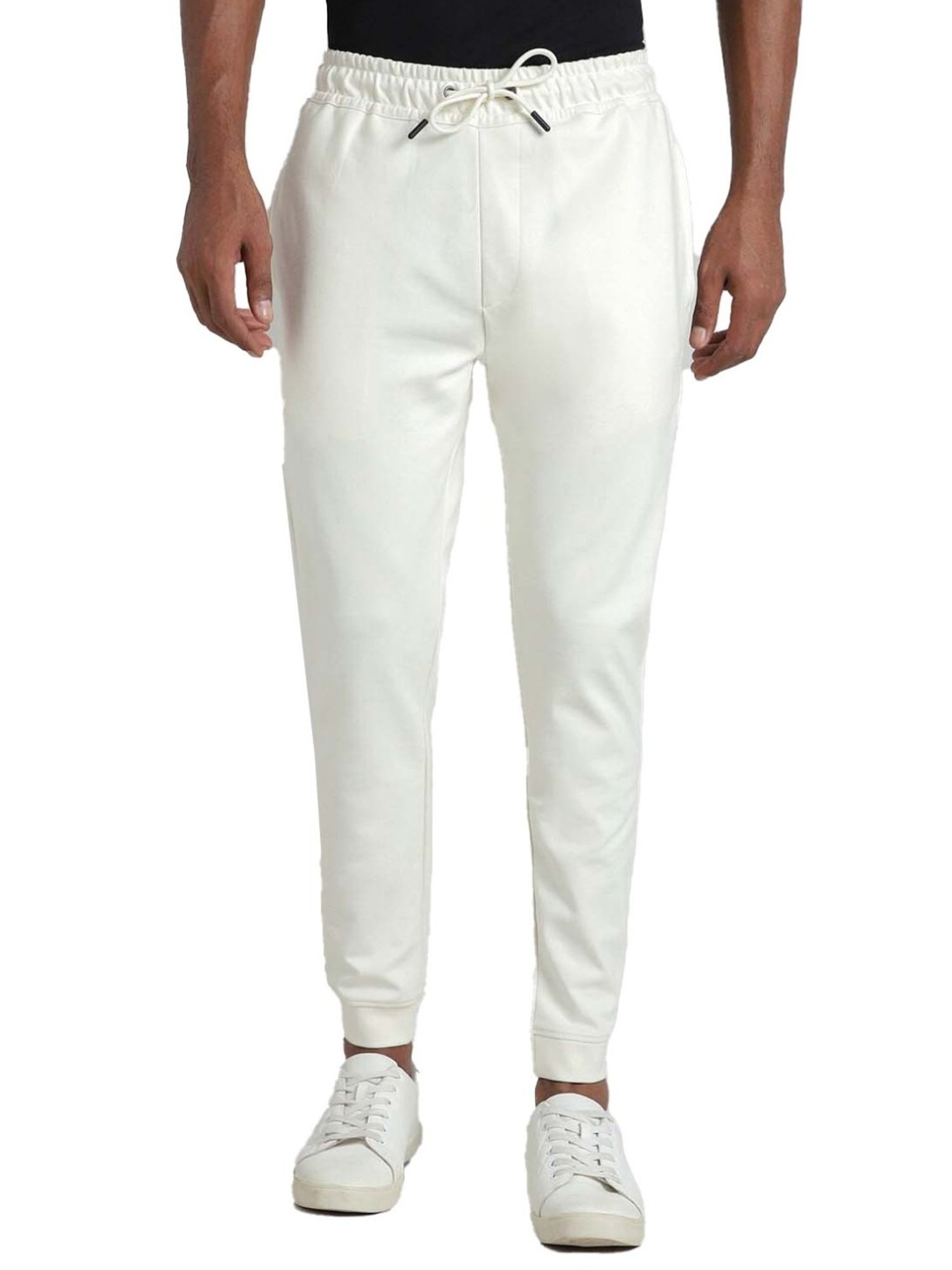 Simon Carter London White Slim Fit Joggers