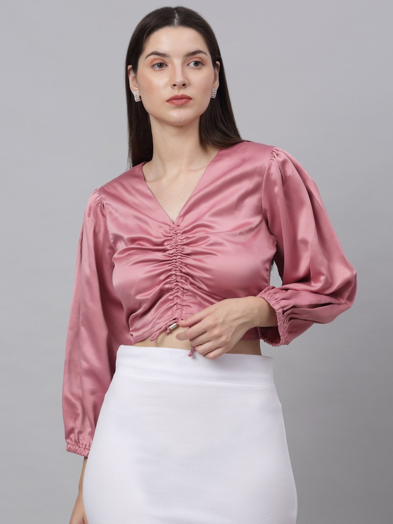 NEUDIS Pink Crop Top