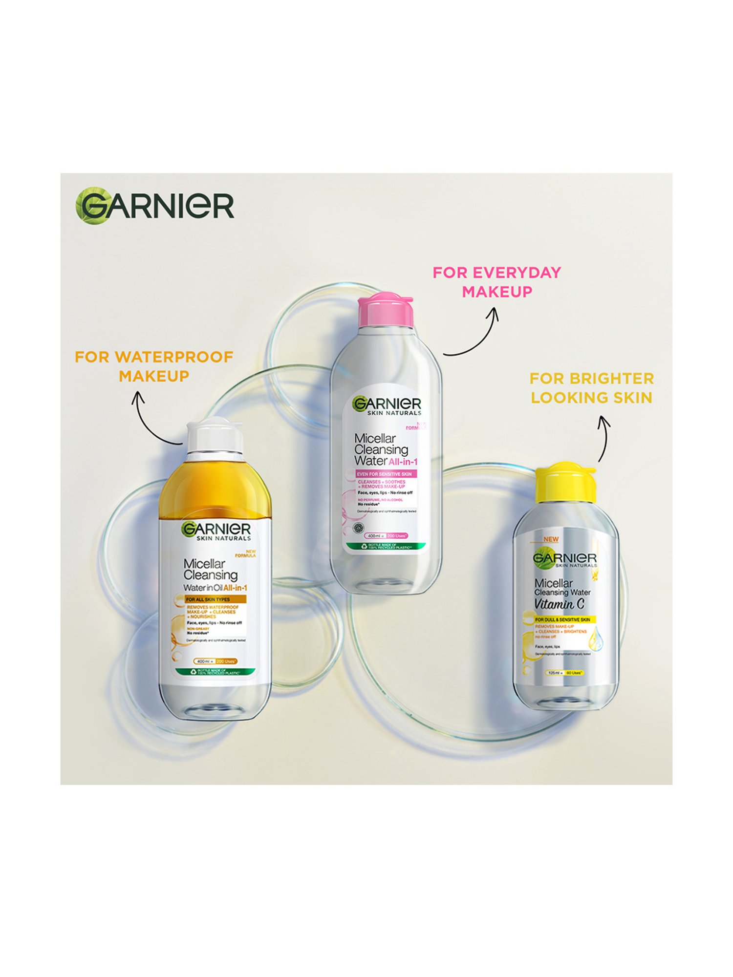 Garnier Skin Naturals Micellar Cleansing Water - 400 ml