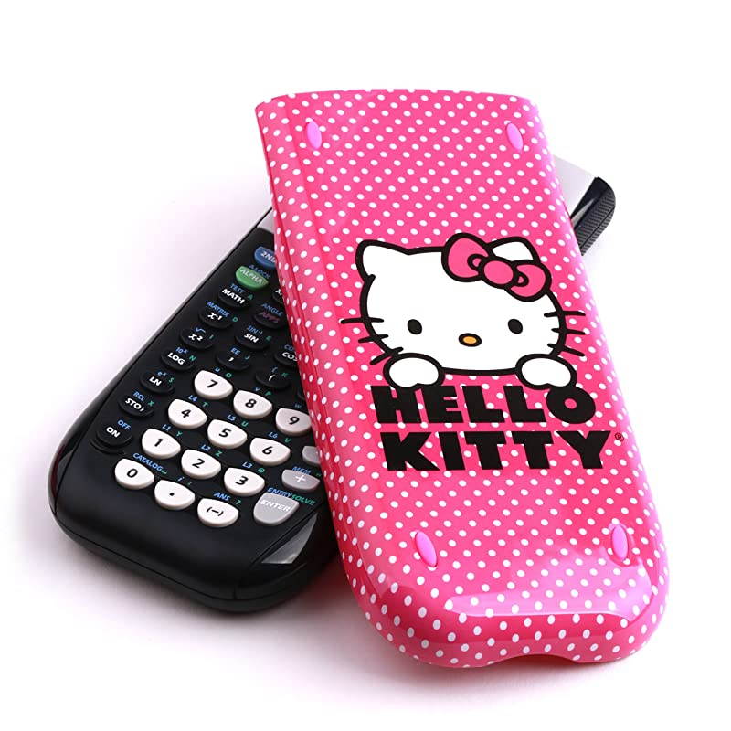 TI84HELLOKITTYV2HC Graphing Calculator Polka Dots