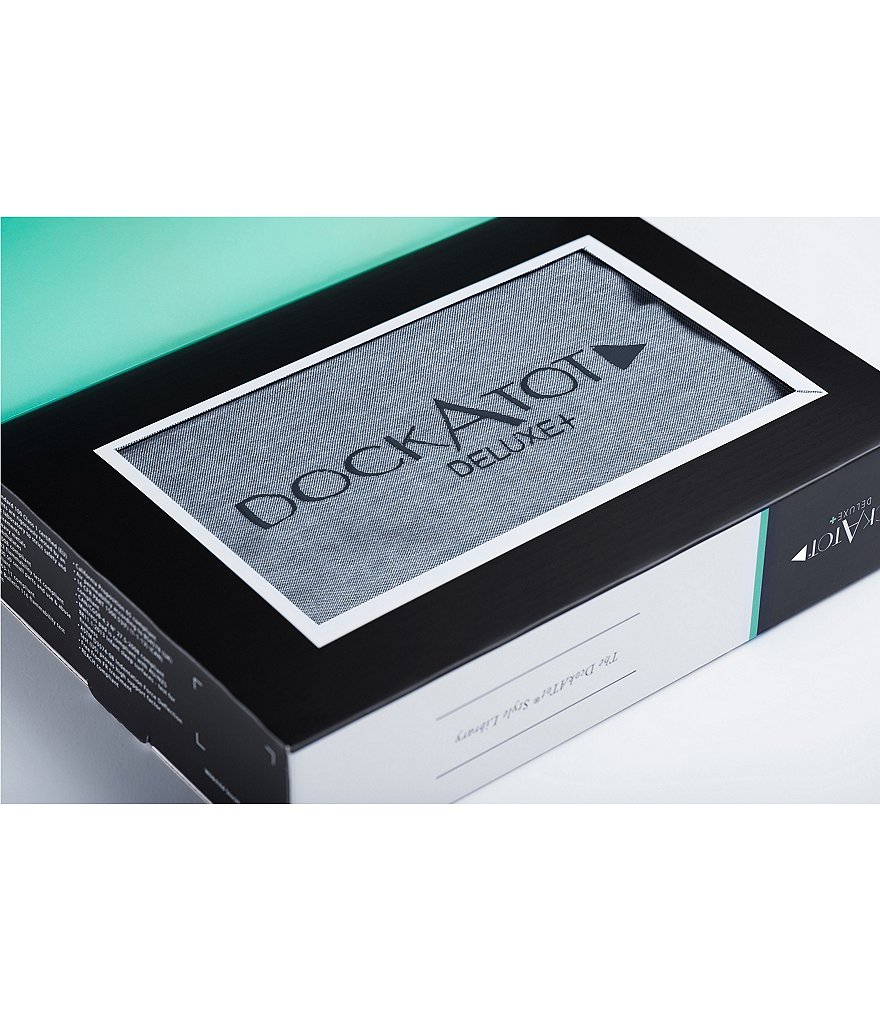 DockATot 0-8 Months Indigo Chambray Deluxe Dock Cover Stage 1