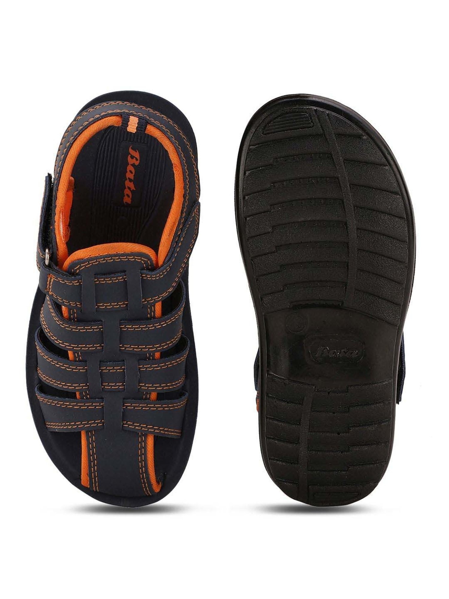 Bubblegummers by Bata Kids Blue & Orange Floater Sandals