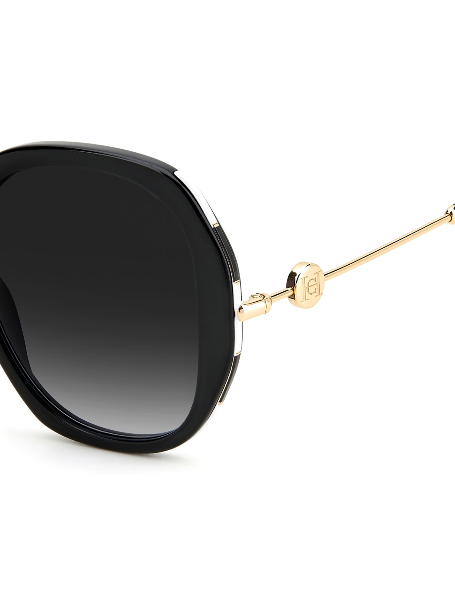 CAROLINA HERRERA 204975807549O Grey Butterfly Sunglasses