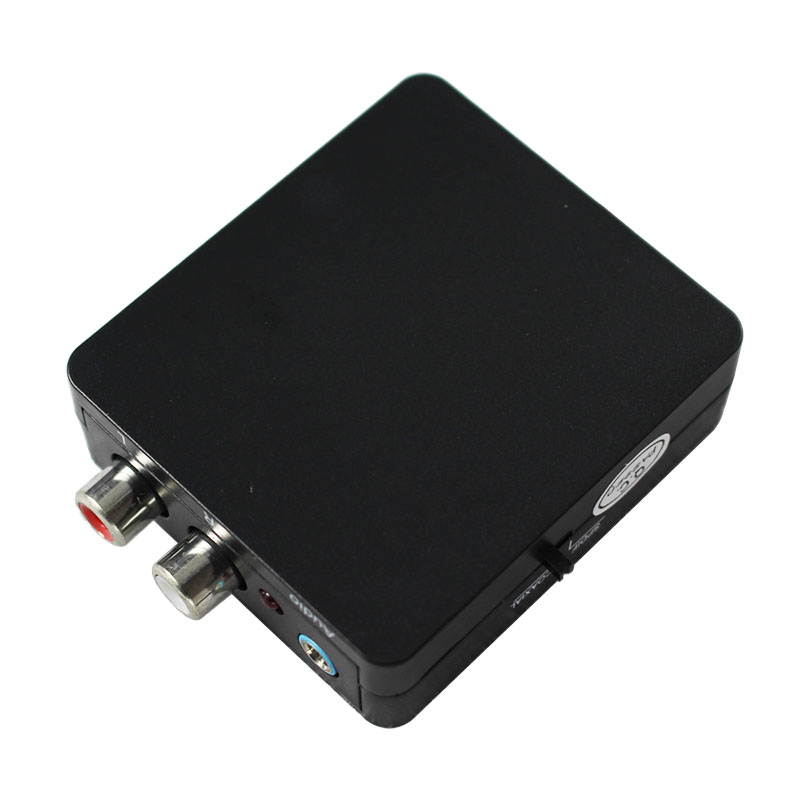 Optical SPDIF Toslink/Coaxial Digital to Analog Audio Decoder Converter with PCM, 5.1 Dolby Digital & DTS Support