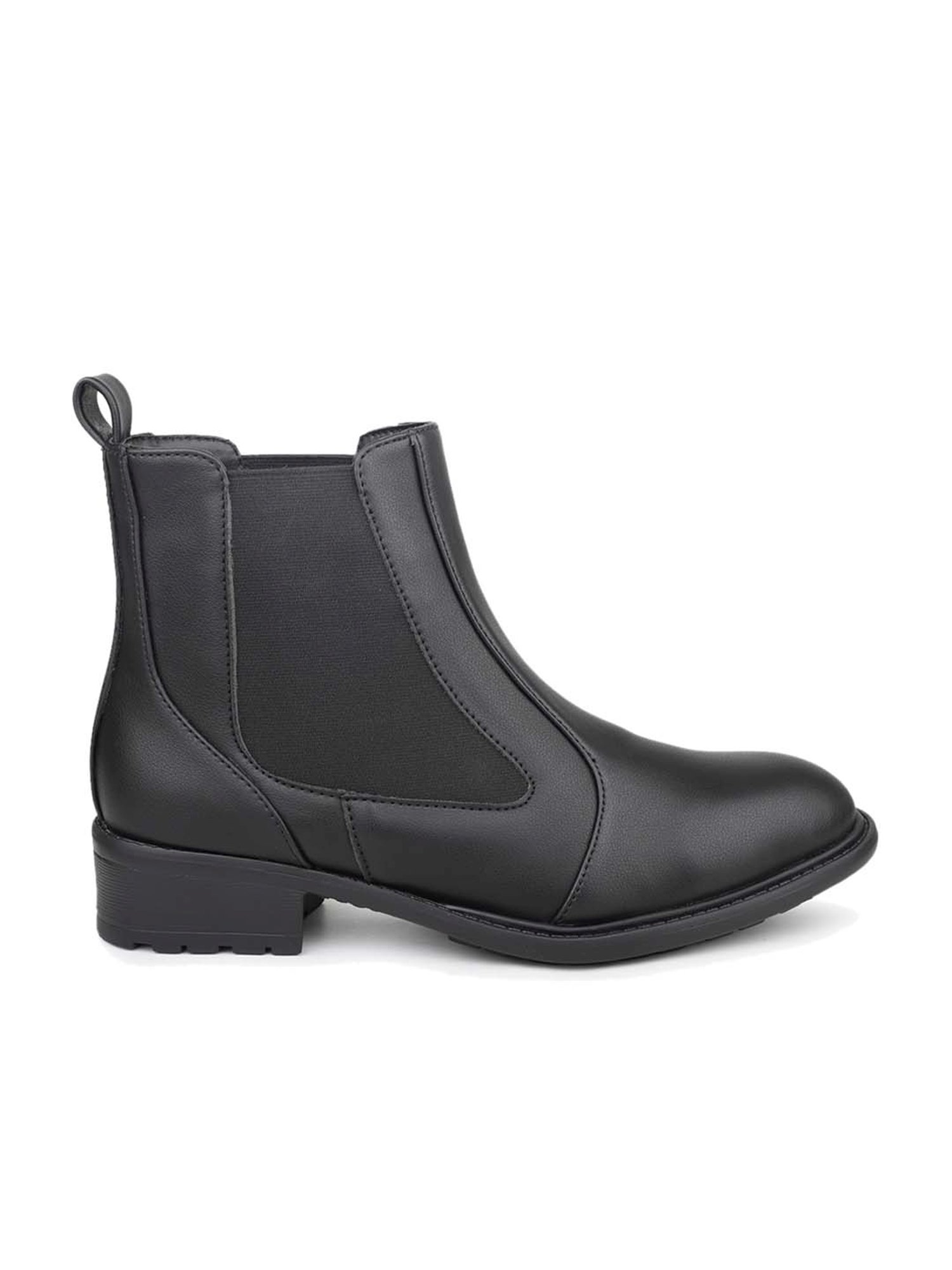 Inc.5 Women's Black Chelsea Boots