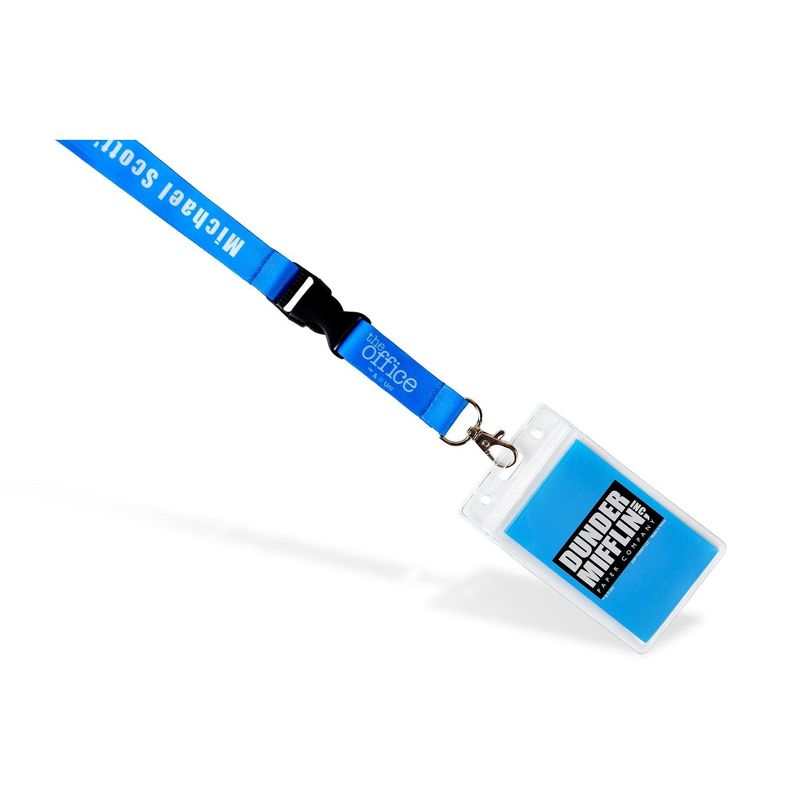 Just Funky The Office Fun Run Race For The Cure Lanyard & ID Badge | Raise Rabies Awareness