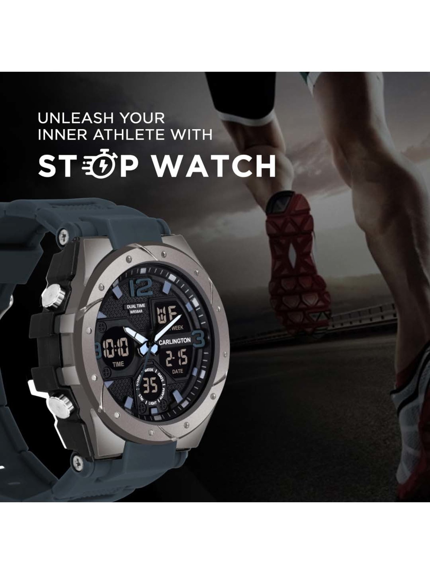 CARLINGTON Endurance 9105 Analog-Digital Watch for Men