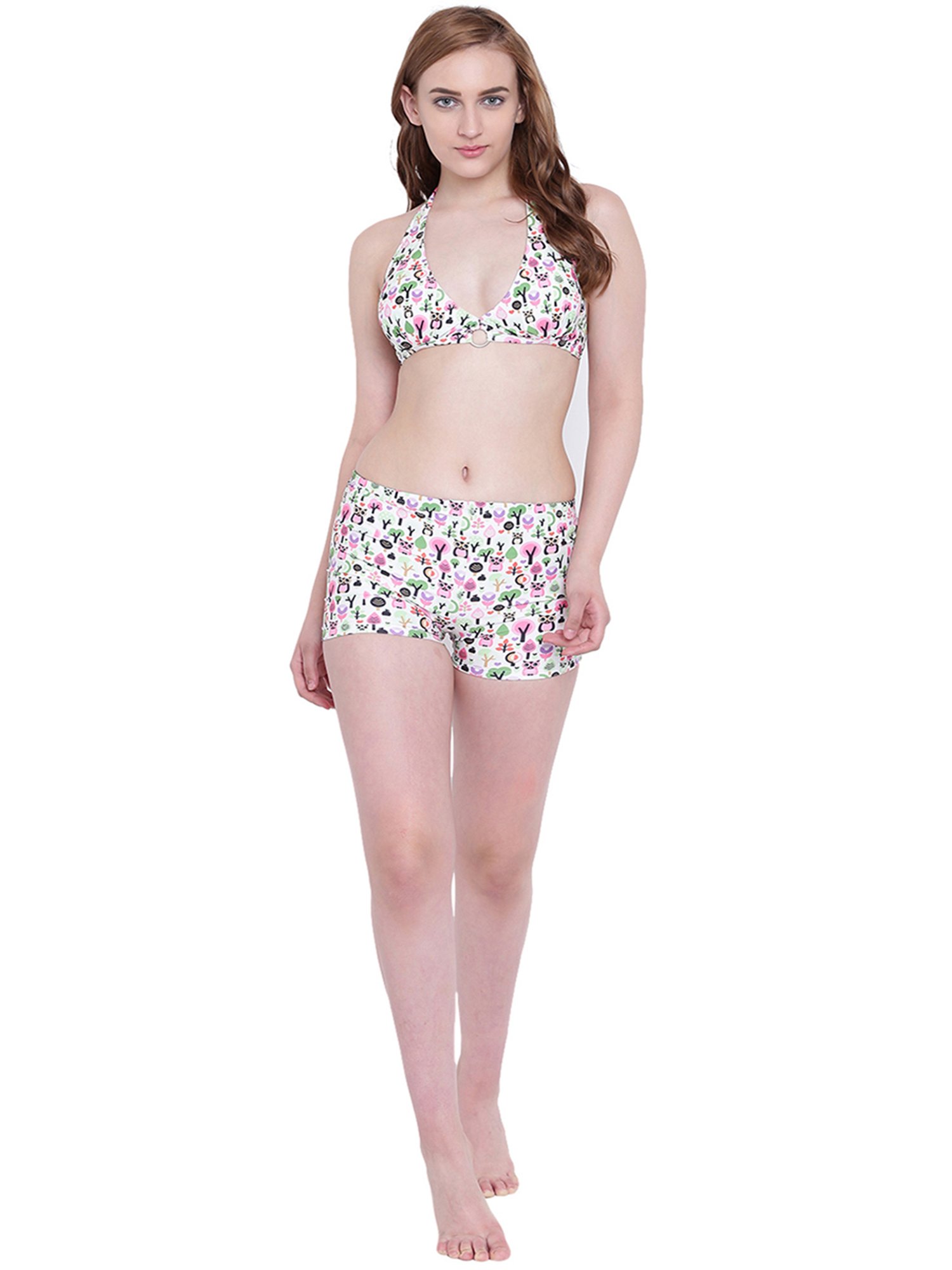 La Intimo Multicolor Printed Boyshorts