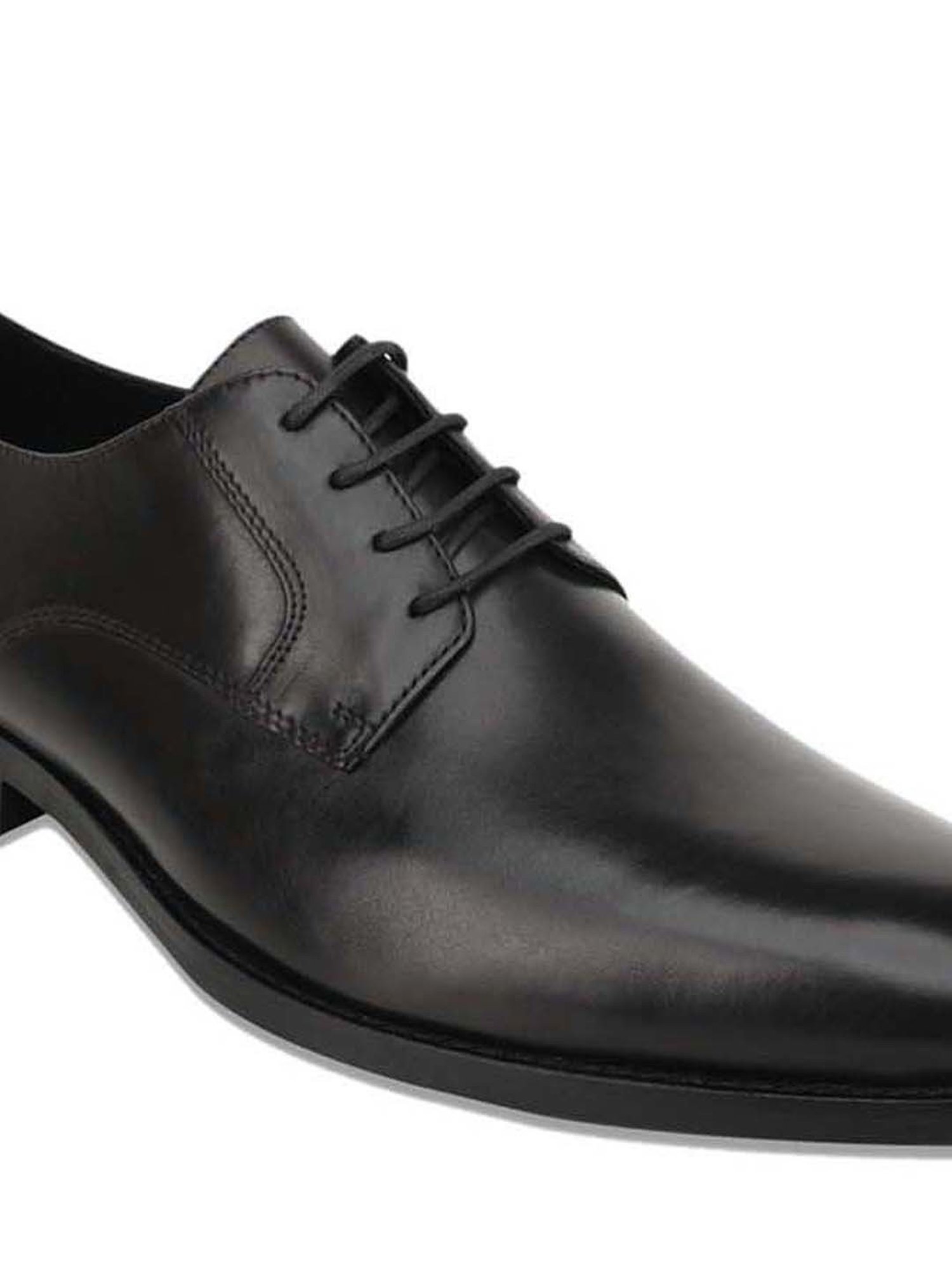 Geox Men's Black Derby Shoes