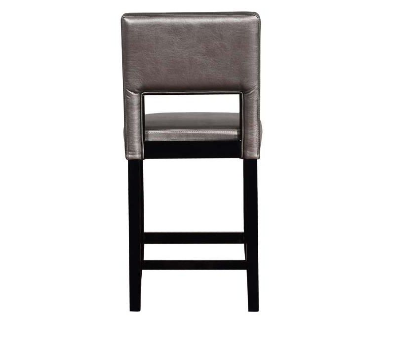 Linon Velma Pewter Counter Stool
