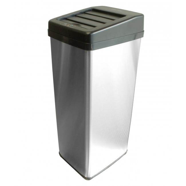 iTouchless IT14SC 52 Liter Touchless Trashcan Square Stainless
