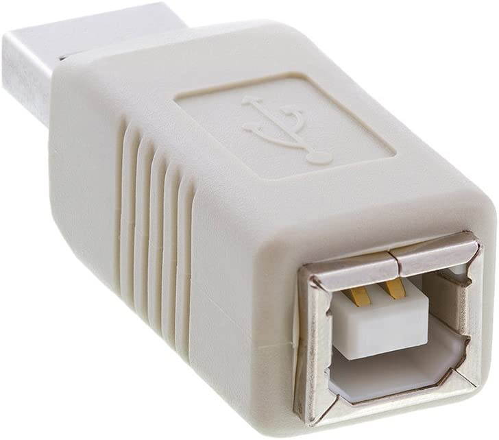 Cmple - [10 Pack] USB 2.0 A Female to B Female Adapter - 10 Pack