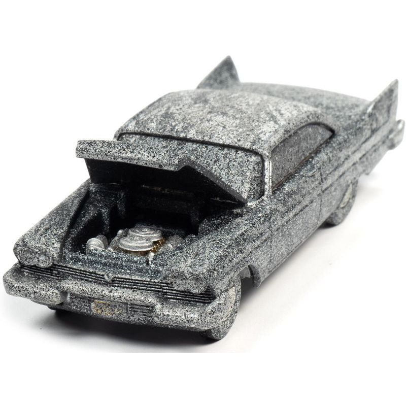 1958 Plymouth Fury (An Evil) After Fire Version "Christine" (1983) Movie 1/64 Diecast Model Car by Autoworld