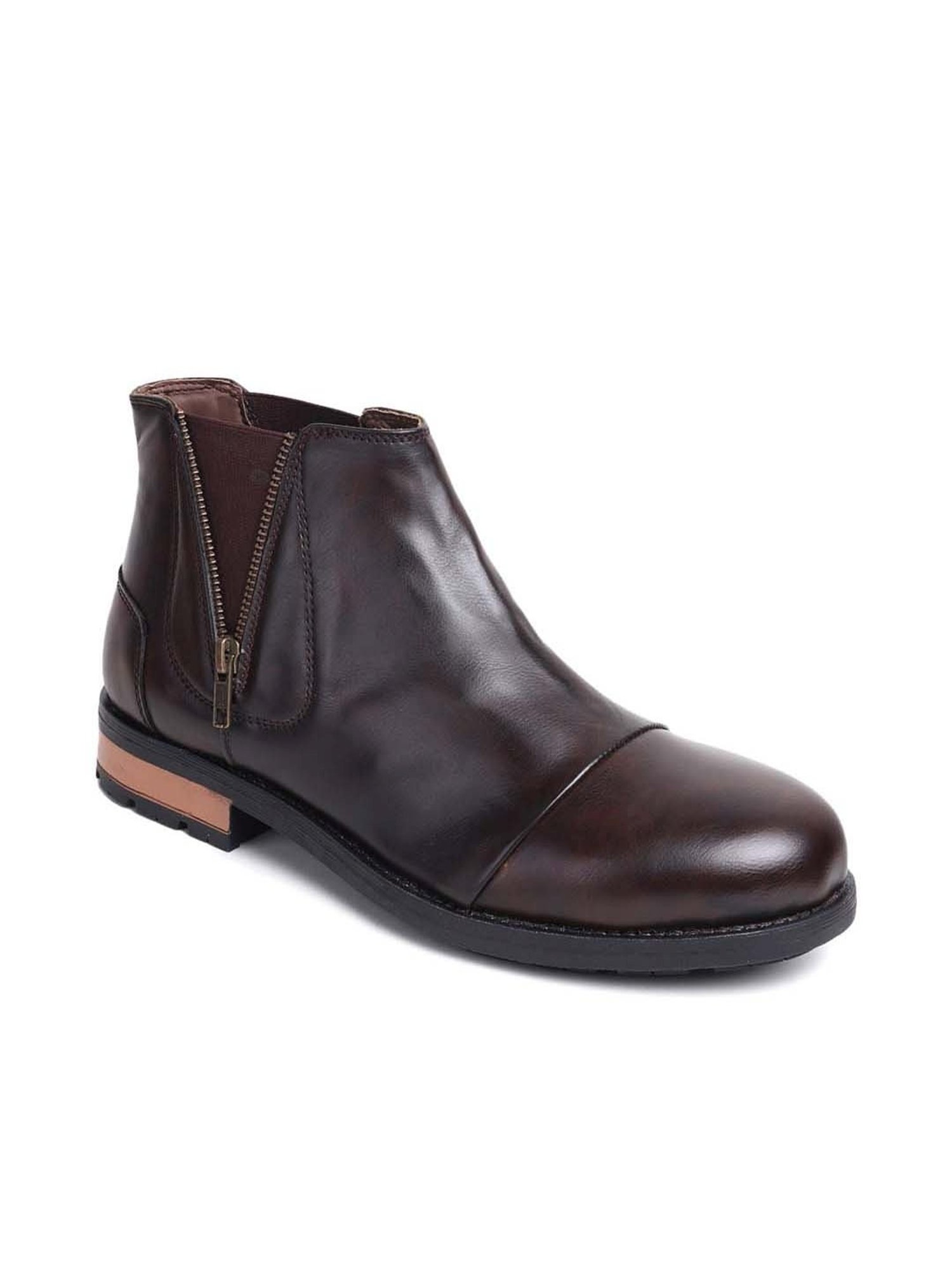 Apsis Men's Brown Chelsea Boots