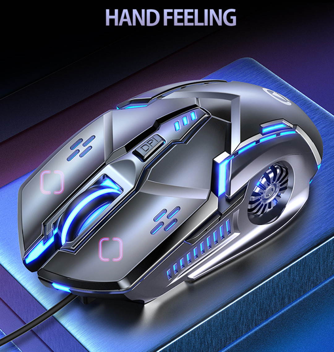 Wired mouse, luminous gaming, gaming mechanical mouse, computer accessories