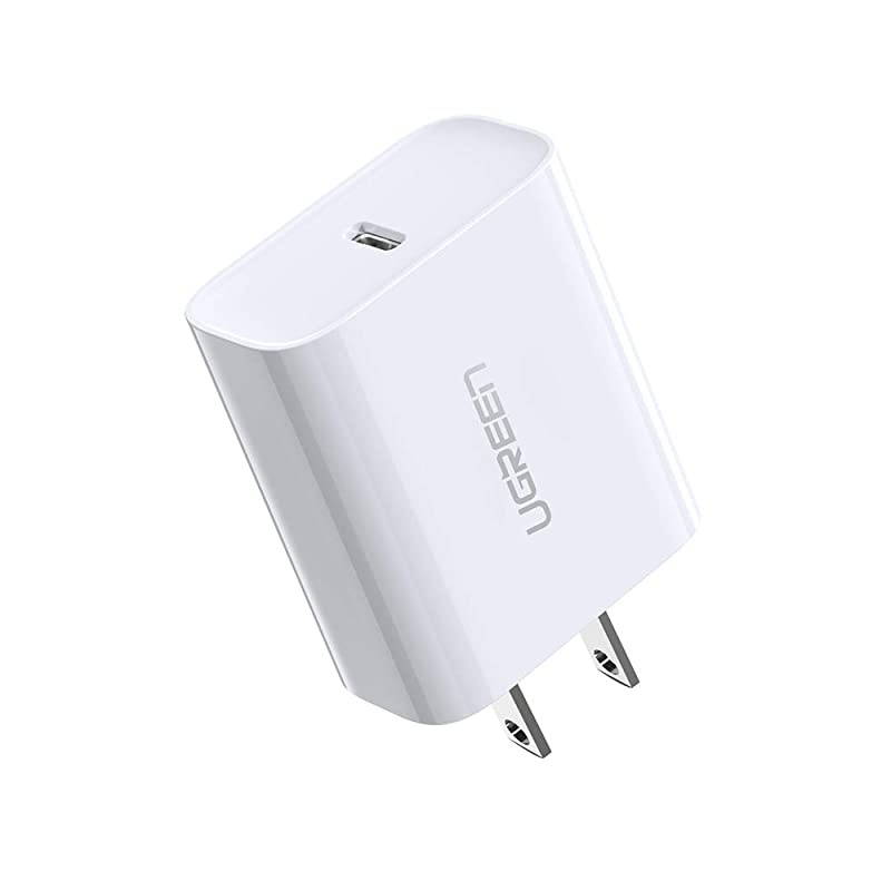 20W USB C Charger PD Fast Charger Block Type C Power Delivery Wall Charger Adapter Compatible for iPhone 12 Mini 12 Pro Max SE 11 Pro Max XR 8 Plus Pixel Samsung Galaxy S10 S9 LG iPad Pro