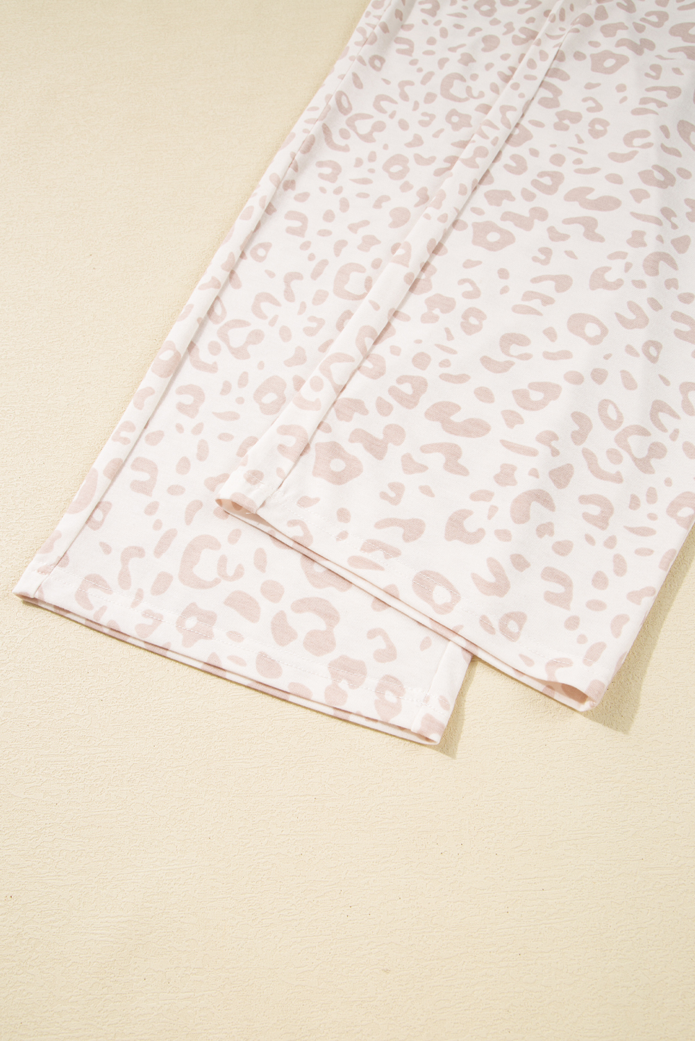 White Christmas Pullover and Drawstring Pants Pajama Set