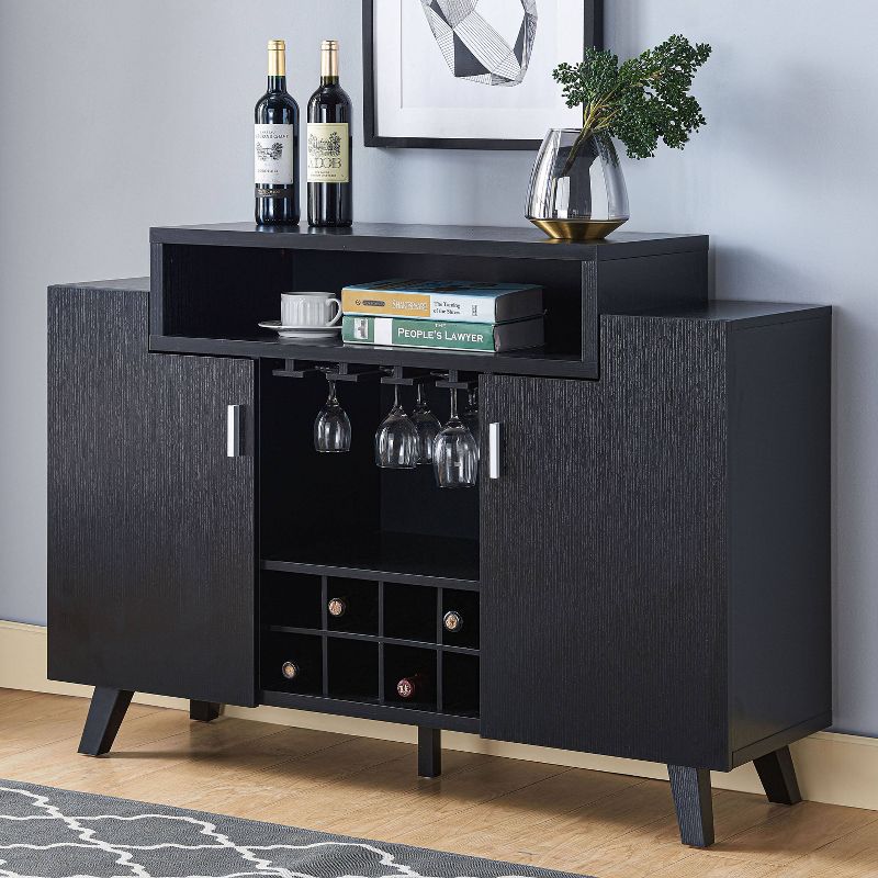Carmel Sideboard Dark Brown/Black - Chique