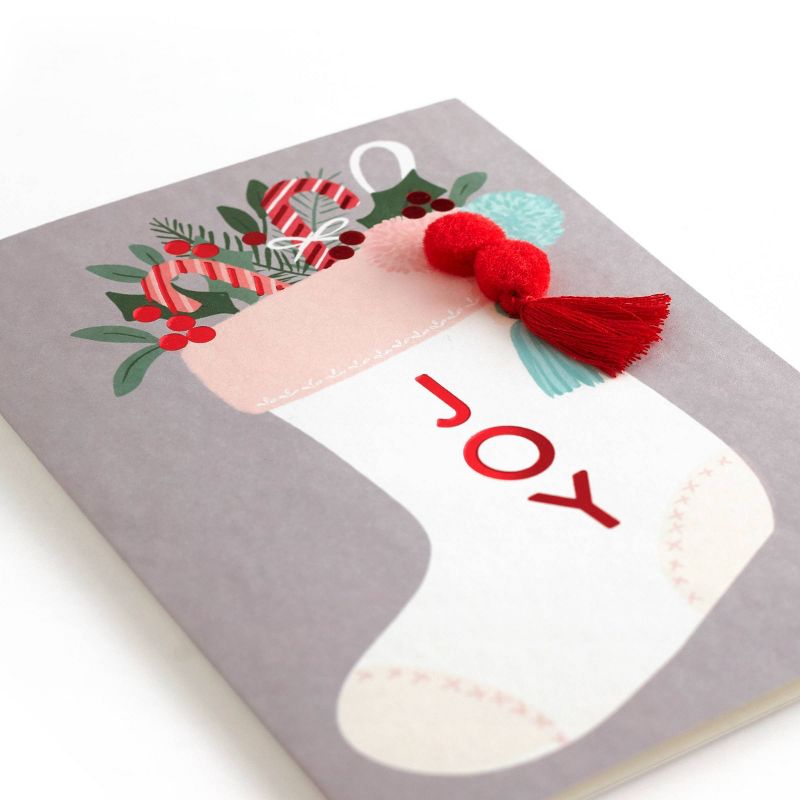 Minted 10ct Christmas Stocking Boxed Cards
