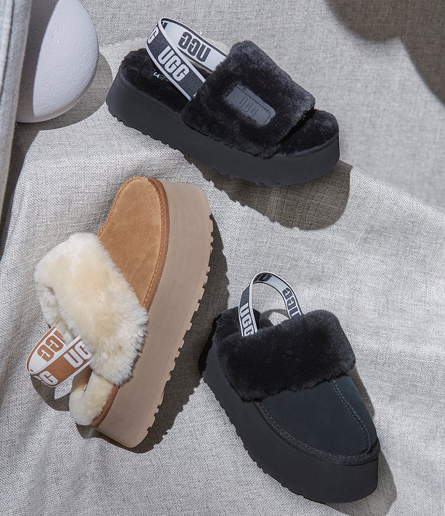 UGG&reg; Funkette Suede Clogs