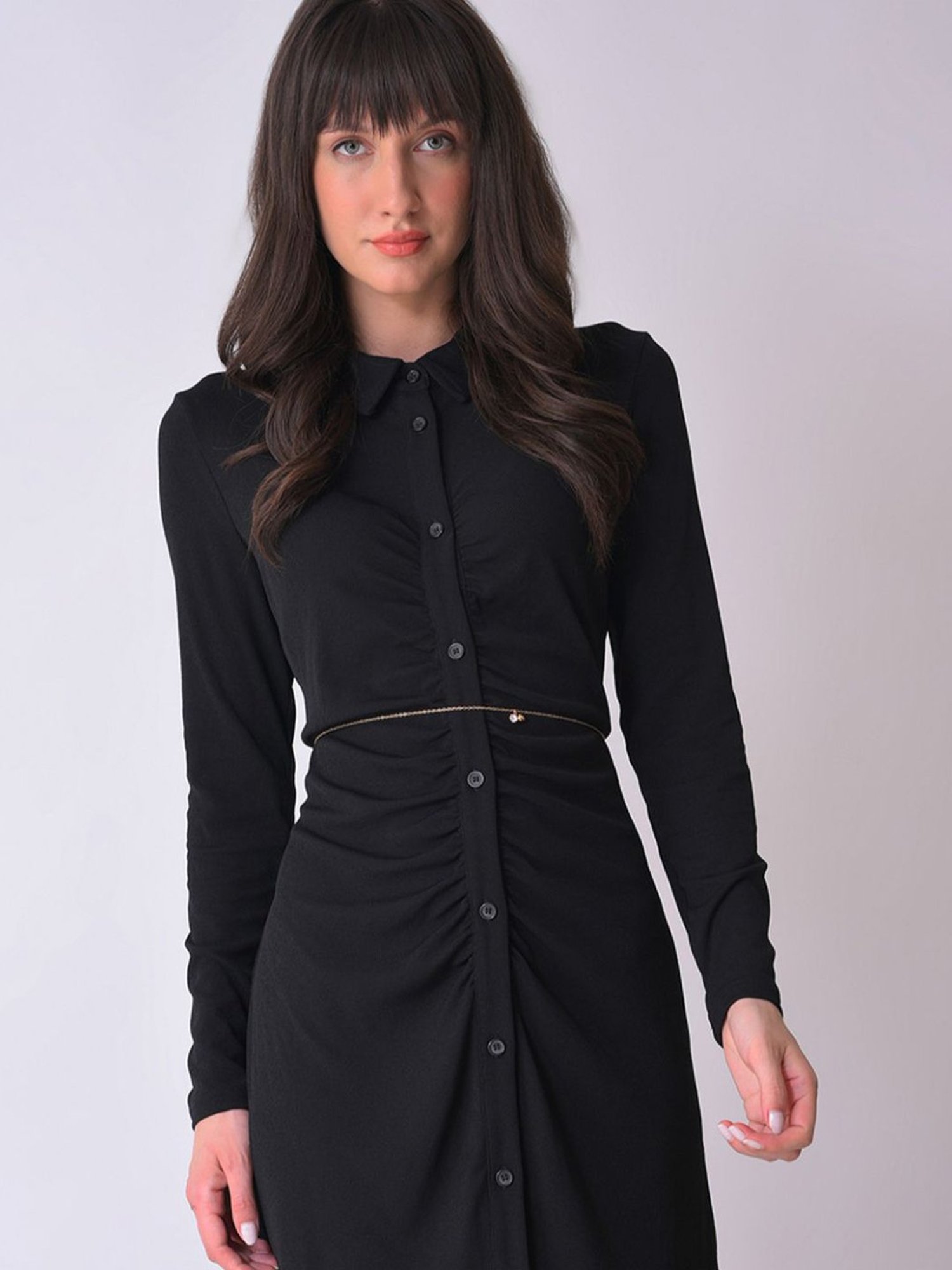 HauteSauce Golden Casual Belt for Women