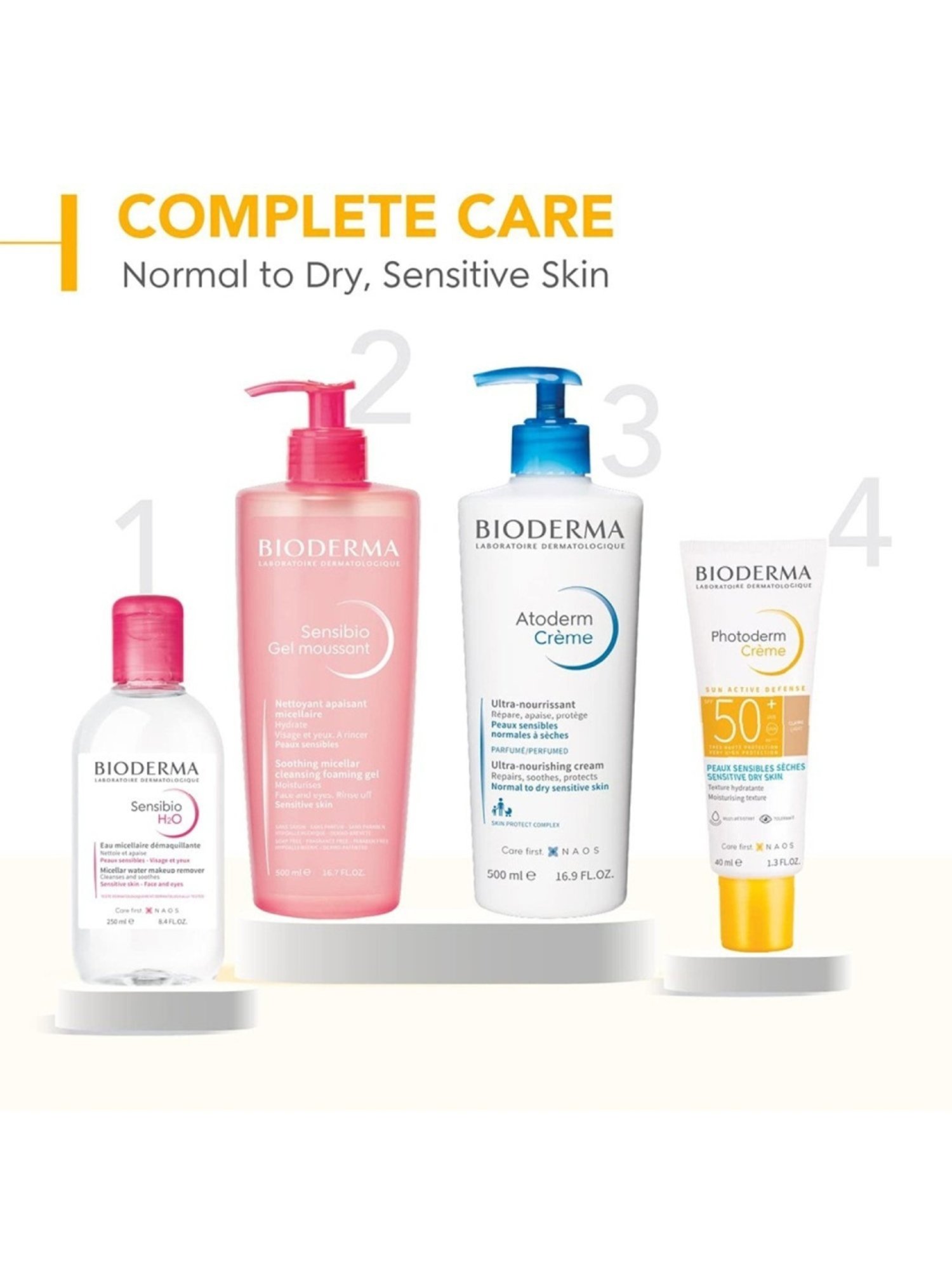 BIODERMA Photoderm Creme Teinte Claire SPF 50+ Sunscreen - 40 ml